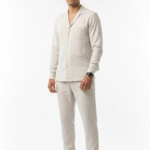 Men's Premium Linen Casual Co-Ord Set – Imported Fabric