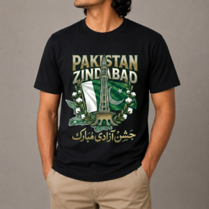 Pakistan Zindabad T-Shirt | 14 August Independence Day Tee